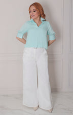 Blusa con manga amplia - BLUSAS REGULAR Boutiquemirel 