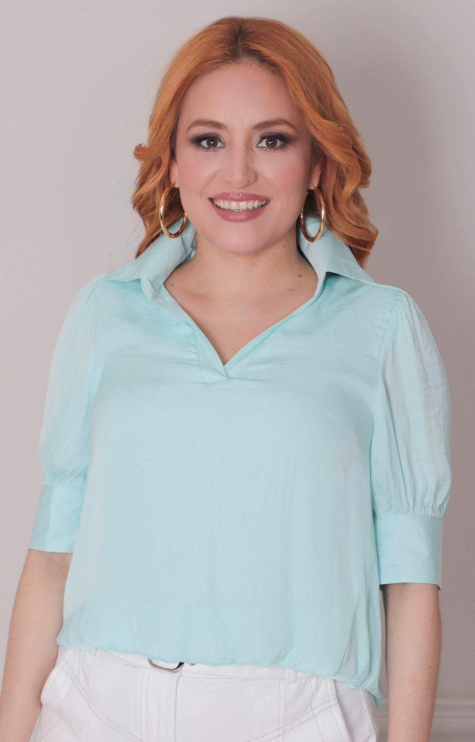 Blusa con lazo superior - BLUSAS REGULAR Boutiquemirel 