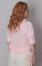 Blusa con trenzado superior - BLUSAS REGULAR Boutiquemirel 