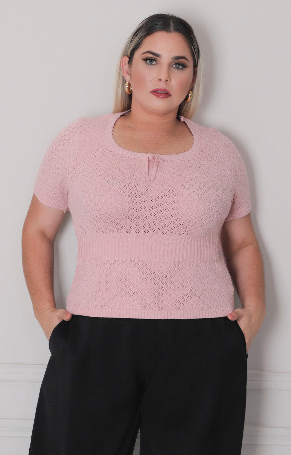 Blusa de punto - BLUSAS CURVY Boutiquemirel 