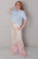 Blusa con trenzado superior - BLUSAS REGULAR Boutiquemirel 