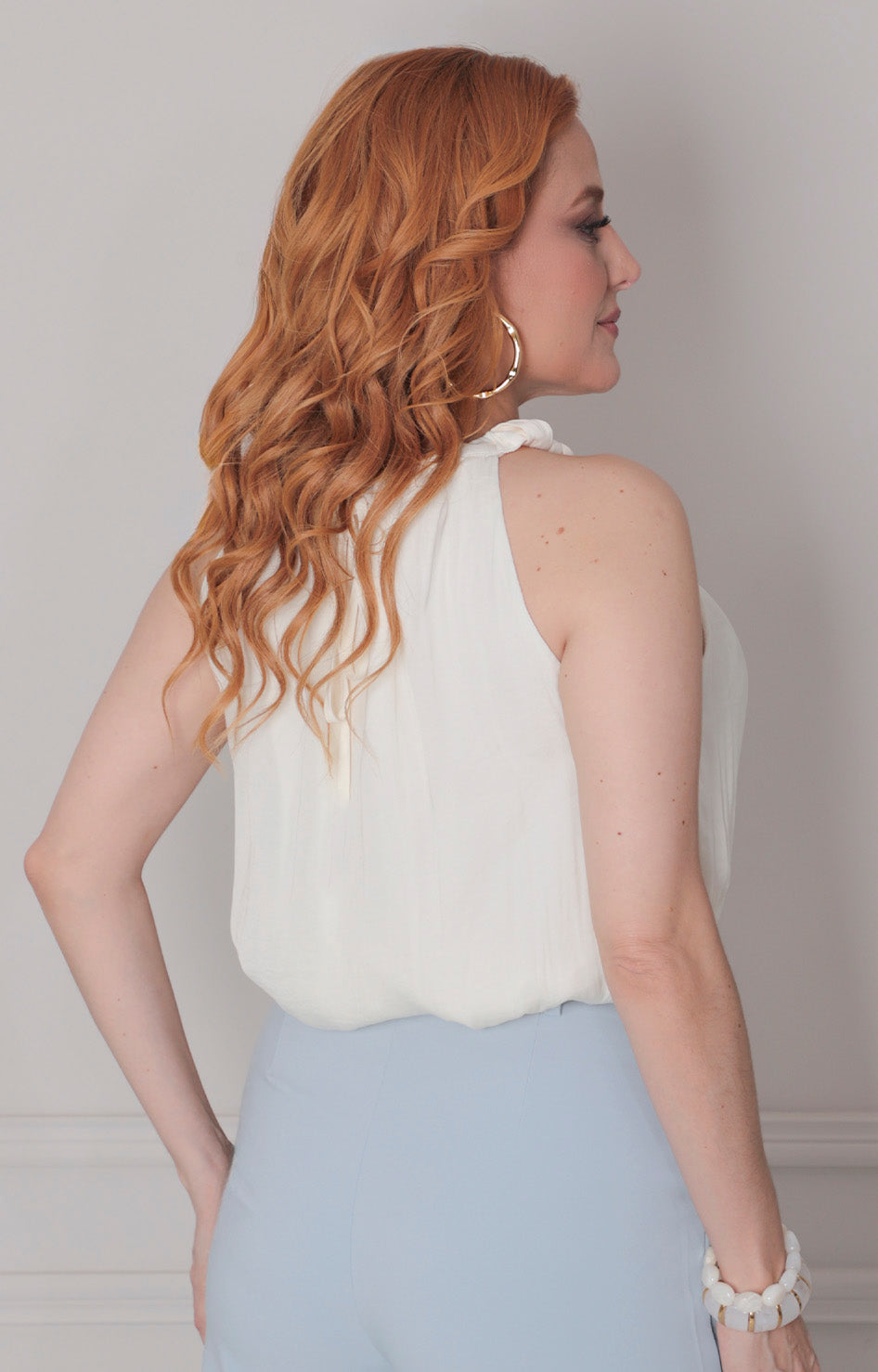 Blusa tipo halter - BLUSAS REGULAR Boutiquemirel 