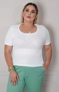 Blusa de punto - BLUSAS CURVY Boutiquemirel 