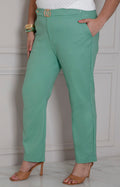 Pantalòn recto con hebilla - PANTALON CURVY Boutiquemirel 