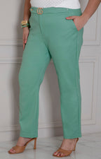 Pantalòn recto con hebilla - PANTALON CURVY Boutiquemirel 