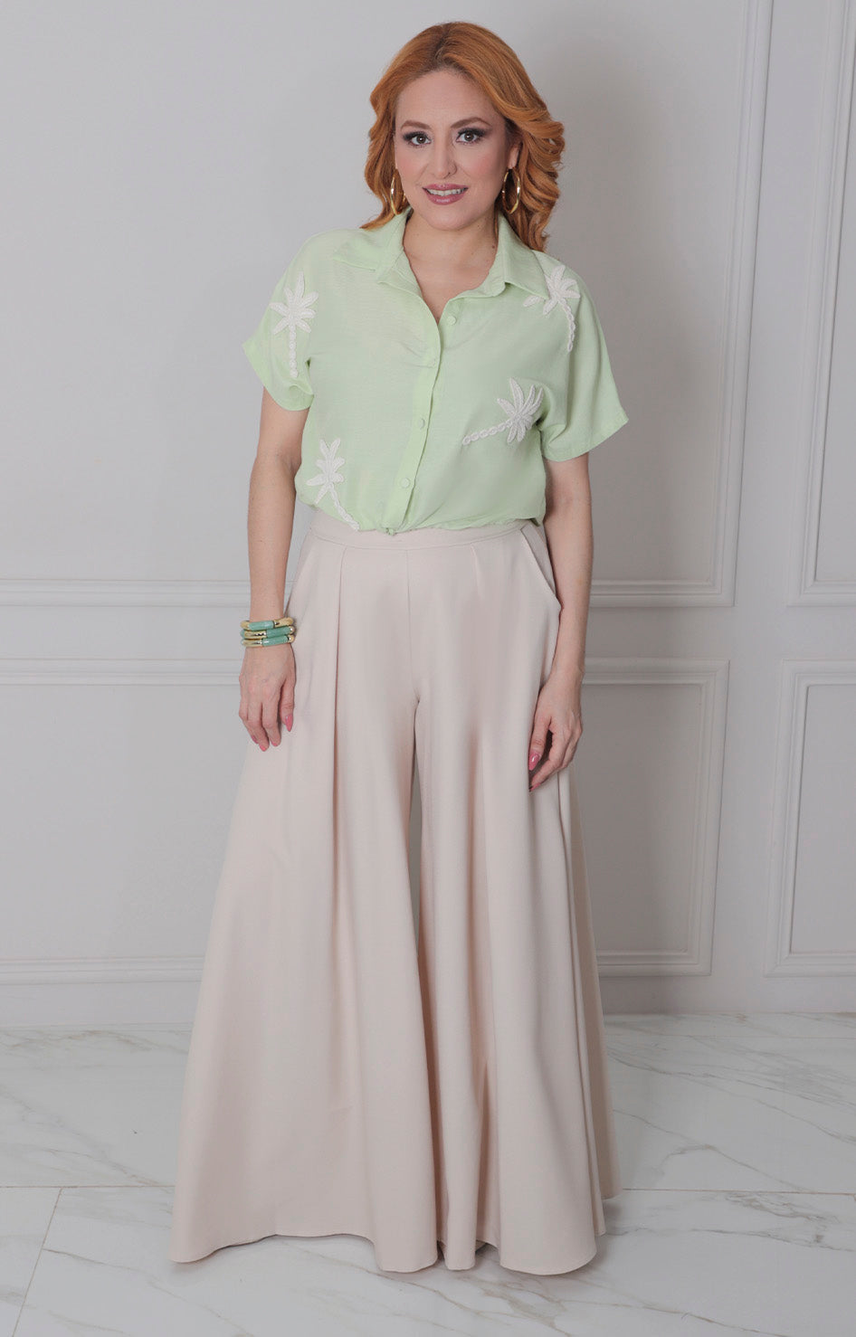 Blusa amarilla de botones - BLUSAS REGULAR Boutiquemirel 