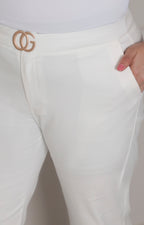 Pantalòn recto con hebilla - PANTALON CURVY Boutiquemirel 