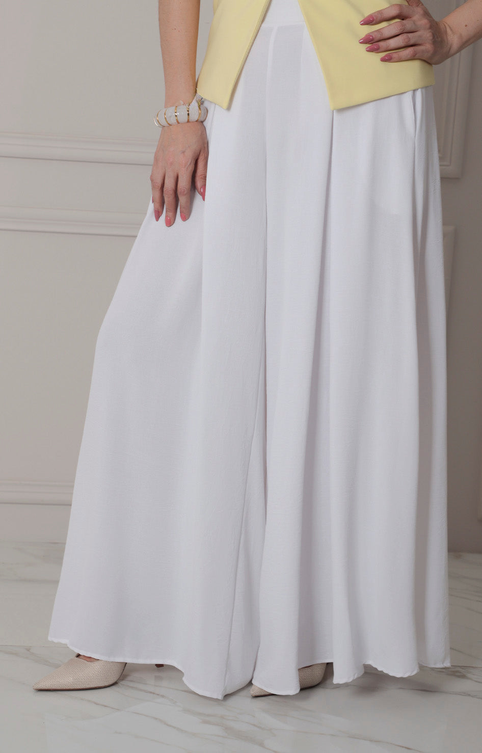 Pantalón blanco - PANTALON Boutiquemirel 