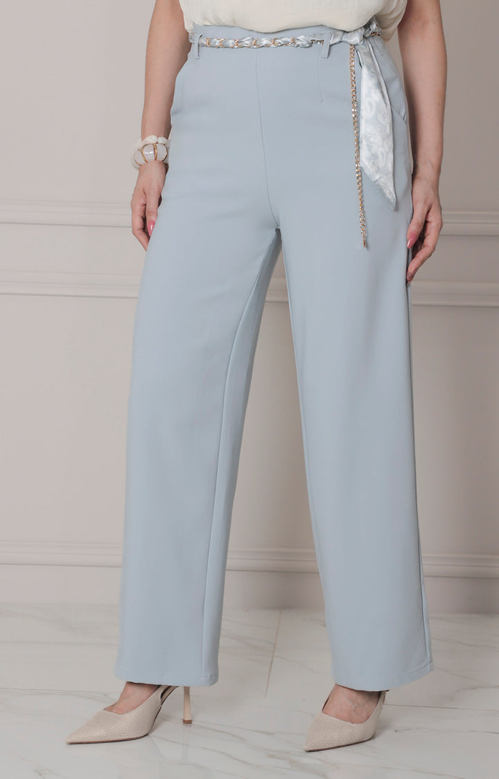 Pantalón recto con lazo - PANTALON REGULAR Boutiquemirel 