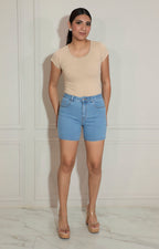 Short de mezclilla con bolsas - SHORT Boutiquemirel 