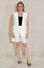 Conjunto blanco con bordado - CHALECO Boutiquemirel 