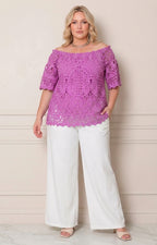 Blusa Guipiur - BLUSAS CURVY Boutiquemirel 