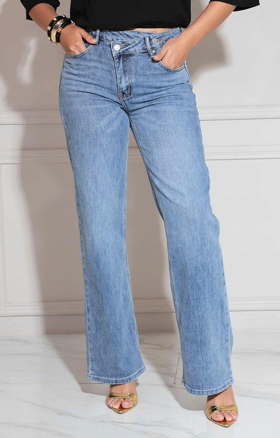 Pantalón de mezclilla