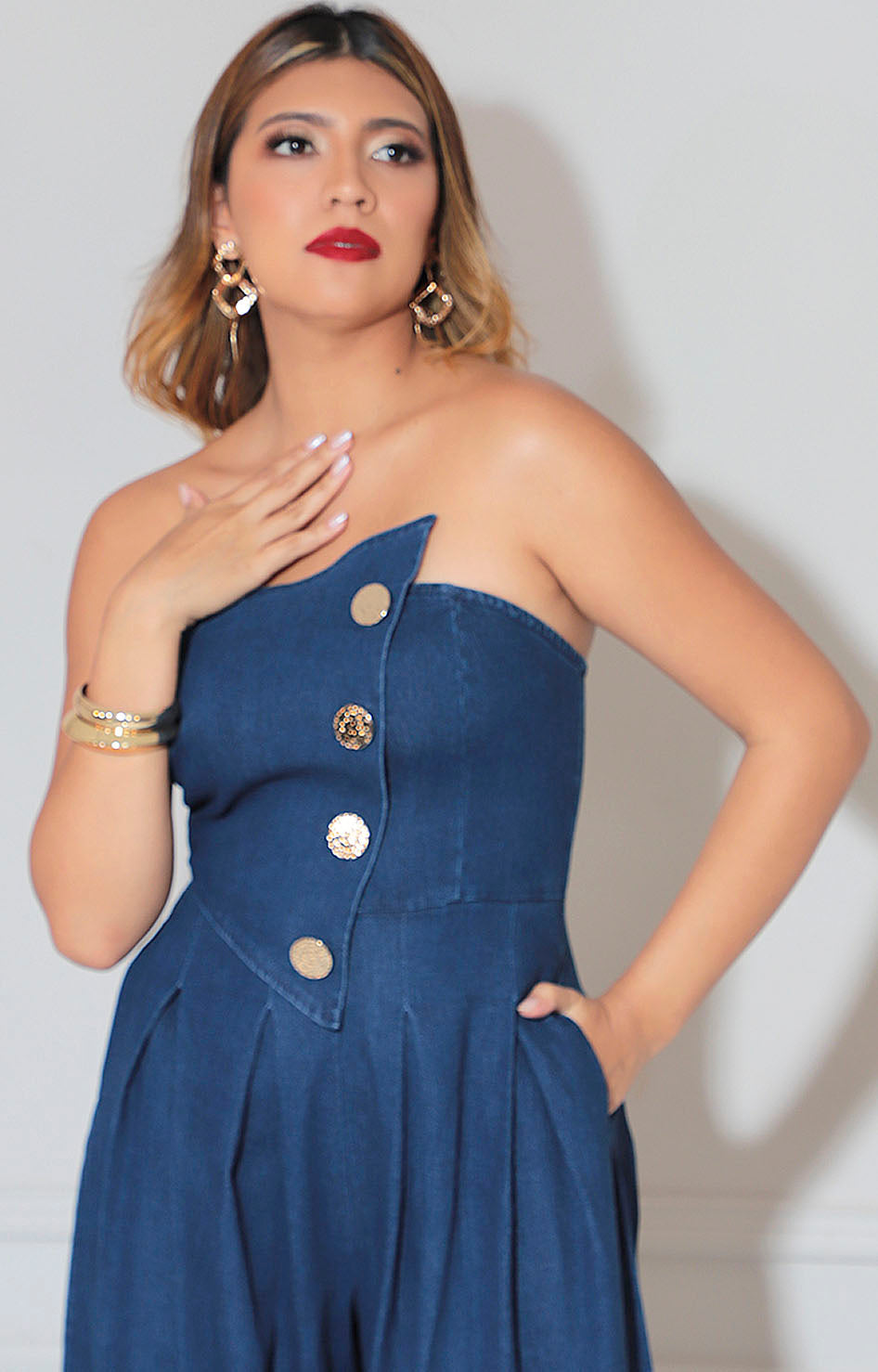 Palazzo de mezclilla