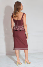 Conjunto vino - CONJUNTO Boutiquemirel 