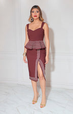Conjunto vino - CONJUNTO Boutiquemirel 