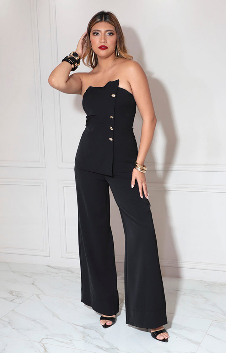 Conjunto negro straple