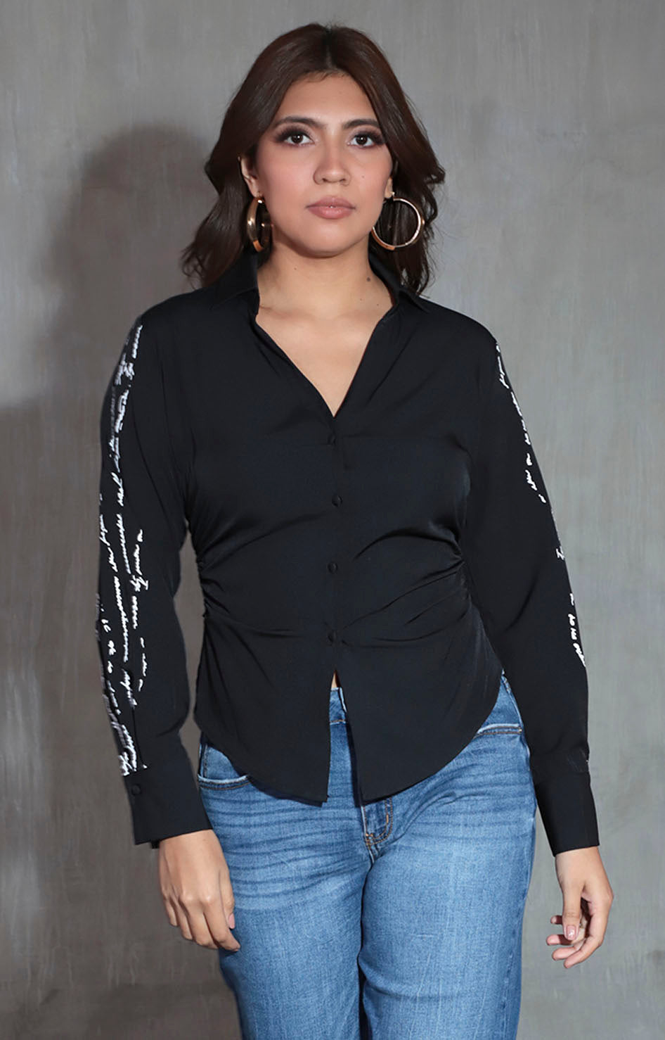 Camisera negra - BLUSA Boutiquemirel 