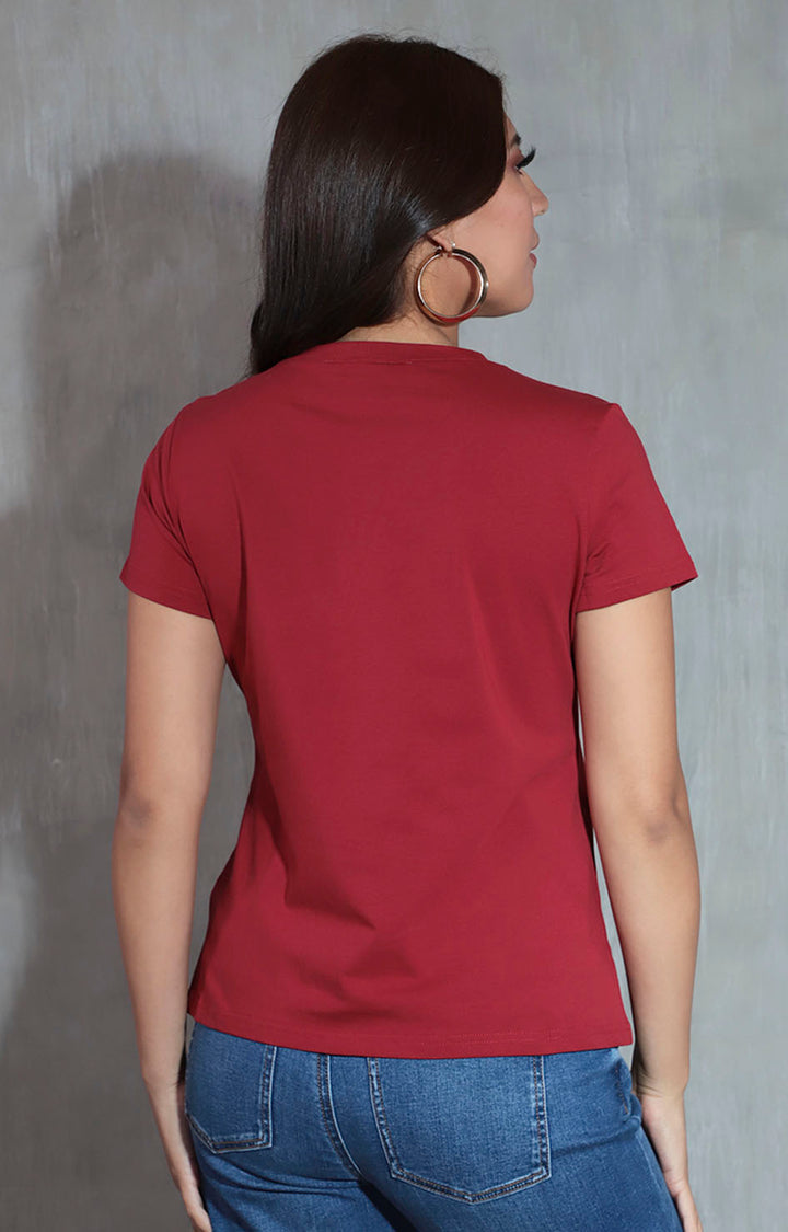 Blusa vino bordada - BLUSA Boutiquemirel 
