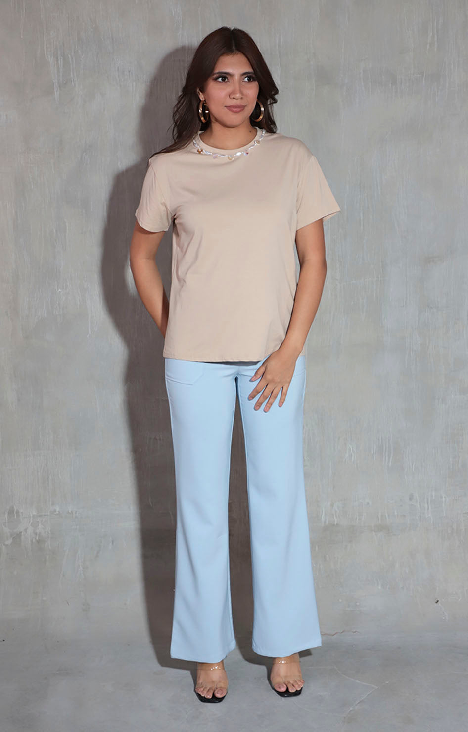 Blusa beige - BLUSA Boutiquemirel 