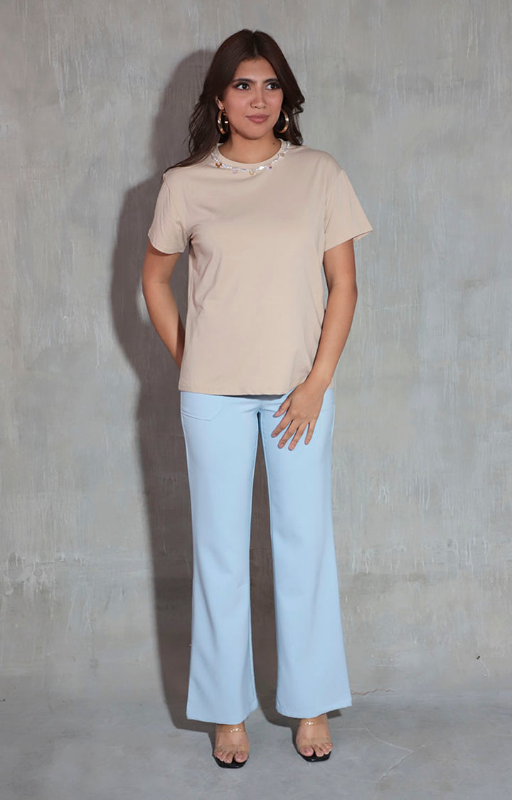 Blusa beige - BLUSA Boutiquemirel 