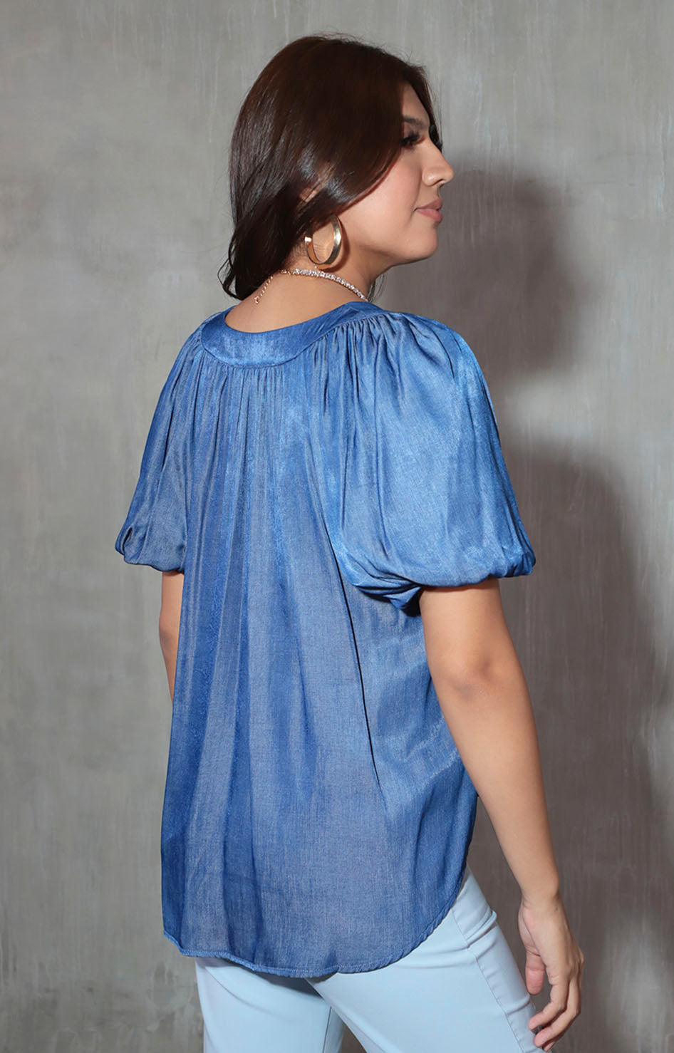 Blusa azul - BLUSA Boutiquemirel 
