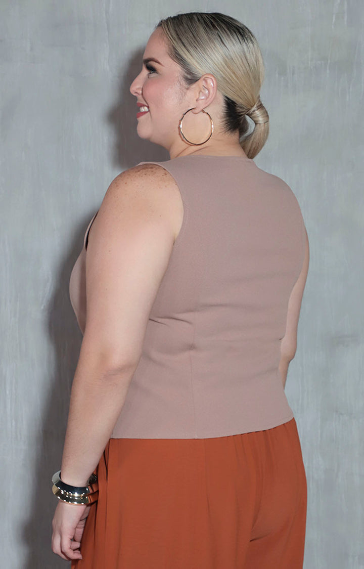 Chaleco beige - CHALECO XL Boutiquemirel 