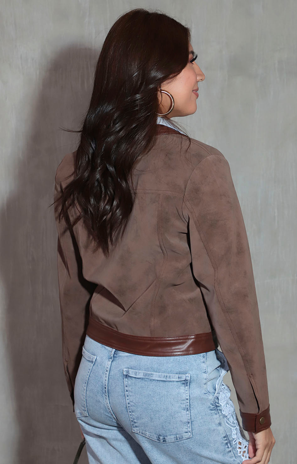 Chamarra chocolate - CHAMARRA Boutiquemirel 