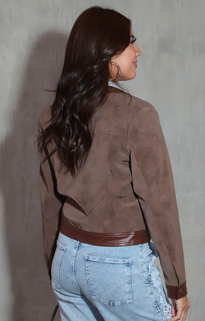 Chamarra chocolate - CHAMARRA Boutiquemirel 