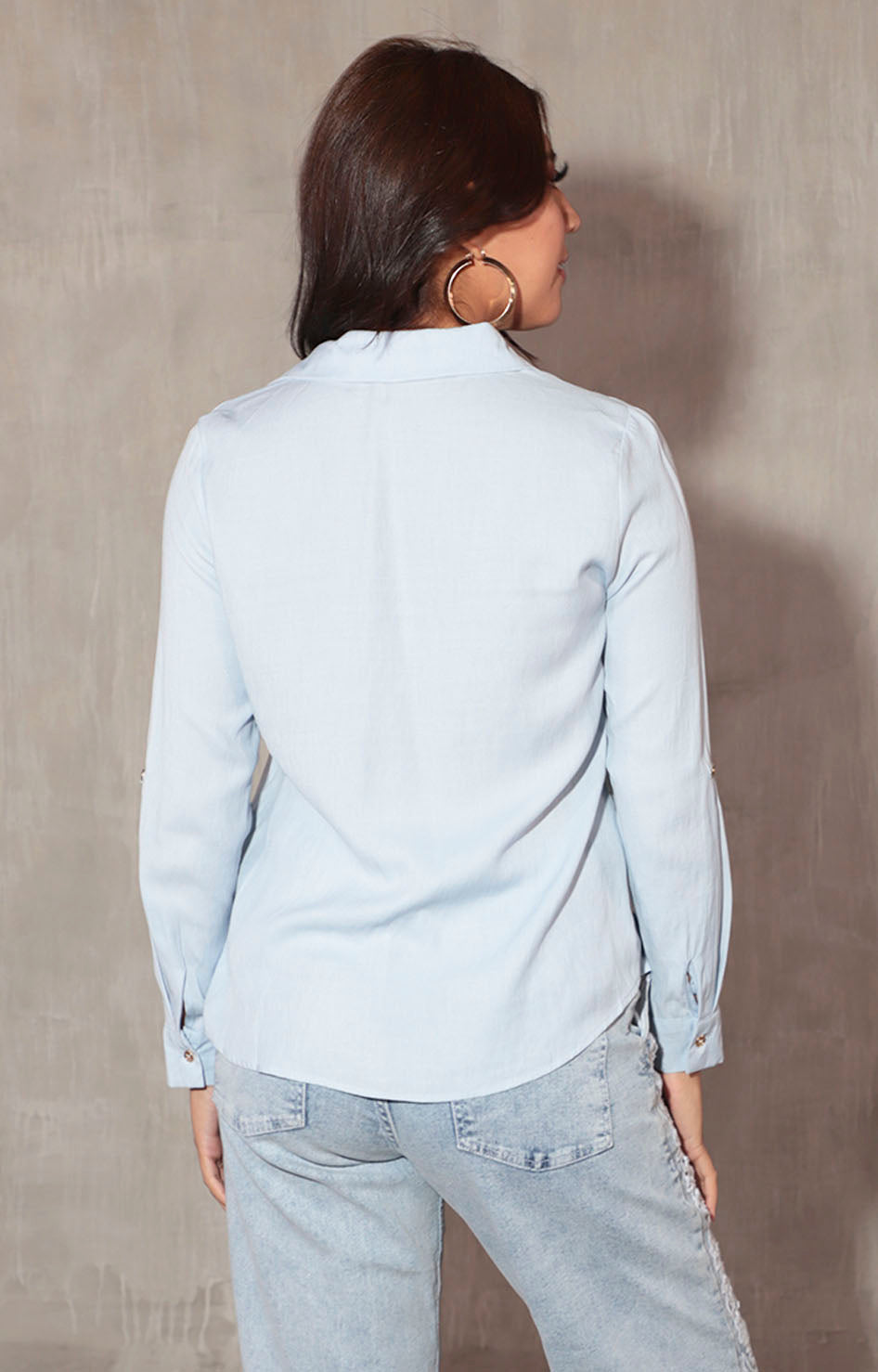 Camisera azul cielo - BLUSA Boutiquemirel 
