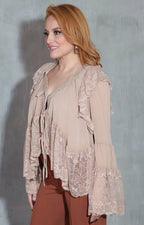 Blusa beige - BLUSA Boutiquemirel 