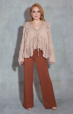 Blusa beige - BLUSA Boutiquemirel 