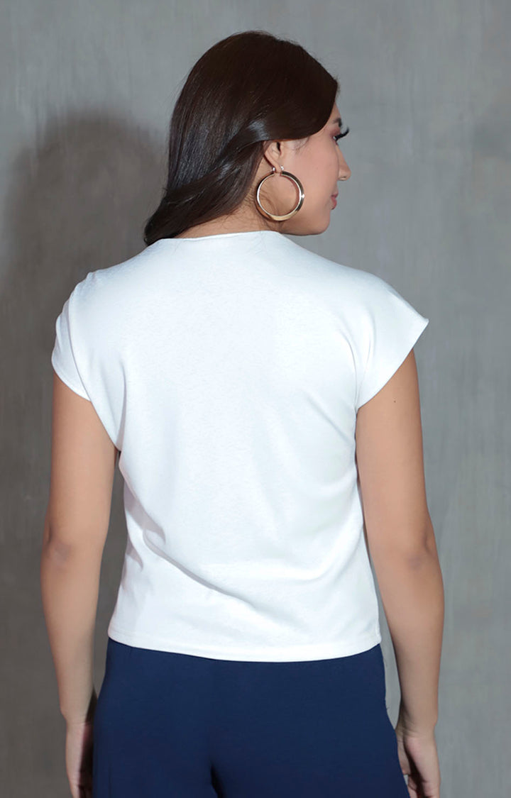 Blusa beige con hebilla - BLUSA Boutiquemirel 