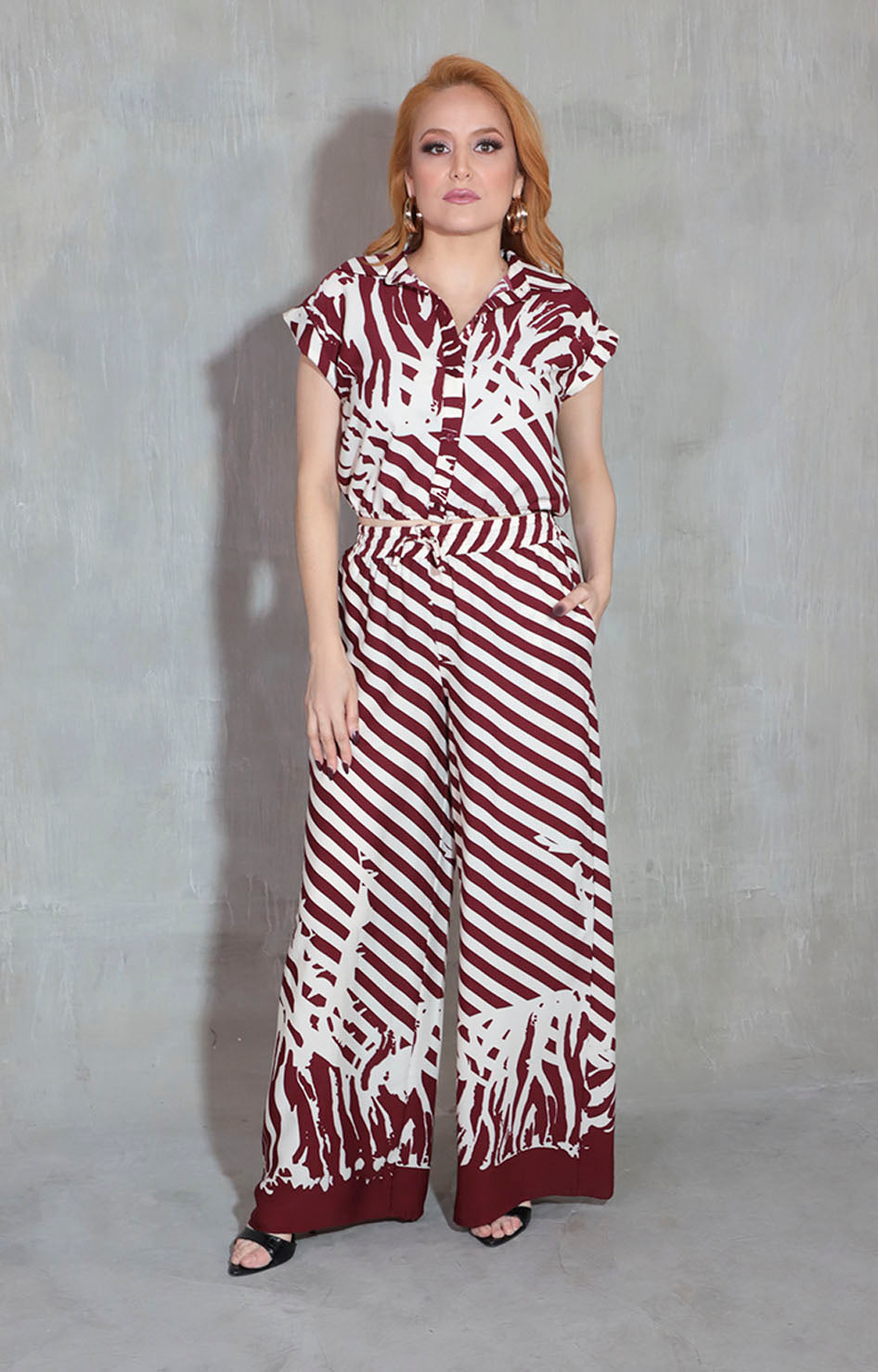 Conjunto vino estampado - CONJUNTO Boutiquemirel 