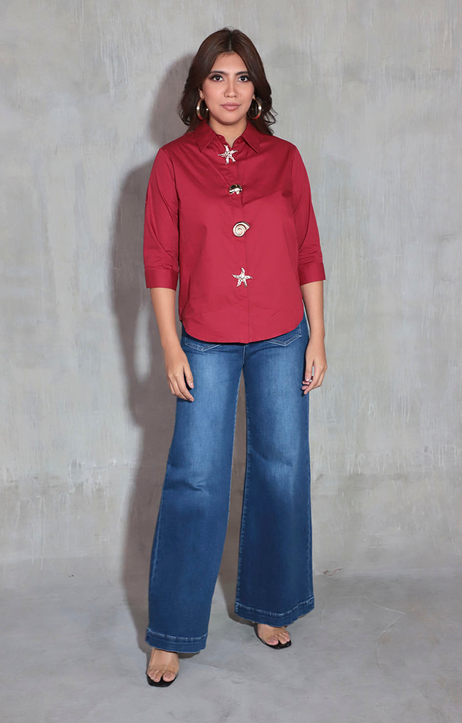 Camisera roja - BLUSA Boutiquemirel 