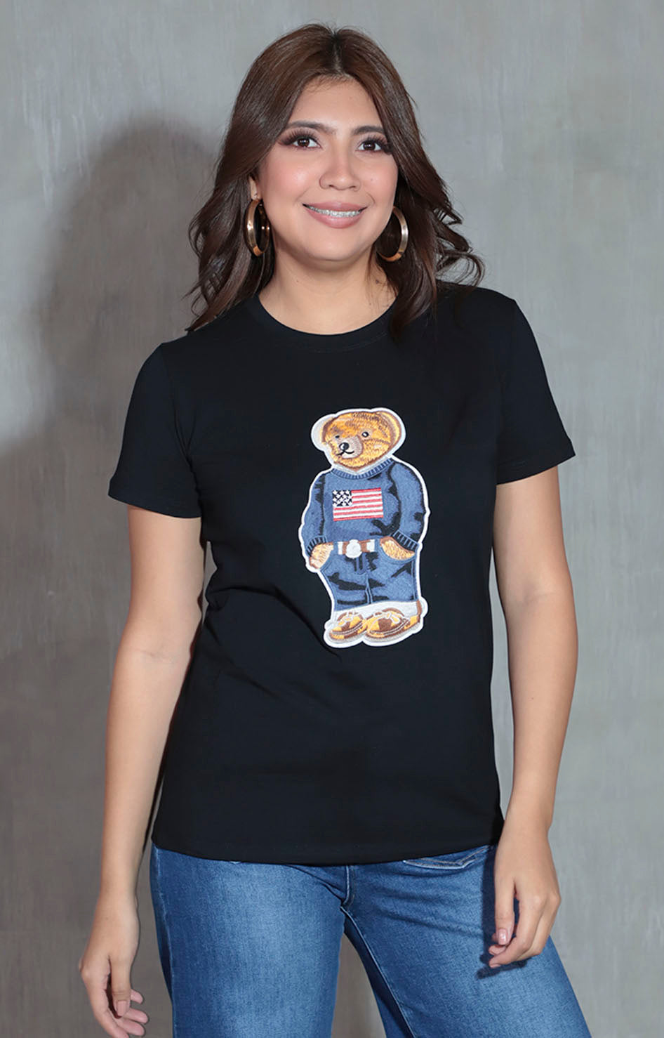 Blusa negra teddy - BLUSA Boutiquemirel 