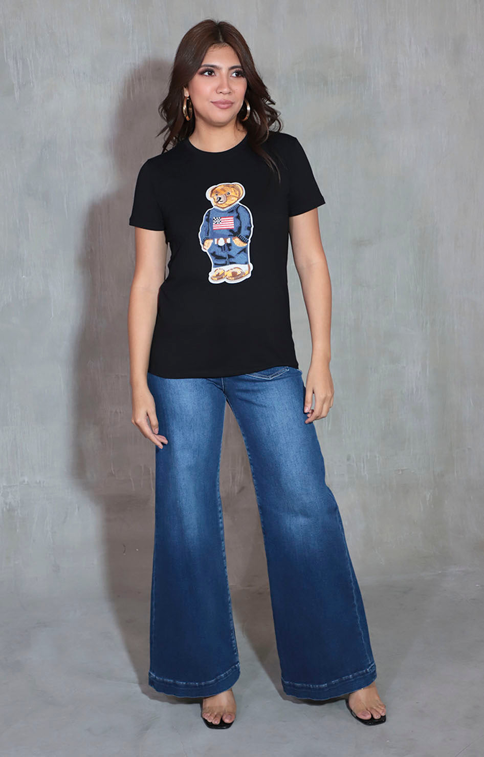 Blusa negra teddy - BLUSA Boutiquemirel 