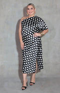 Vestido negro polka-dots - VESTIDO XL Boutiquemirel 