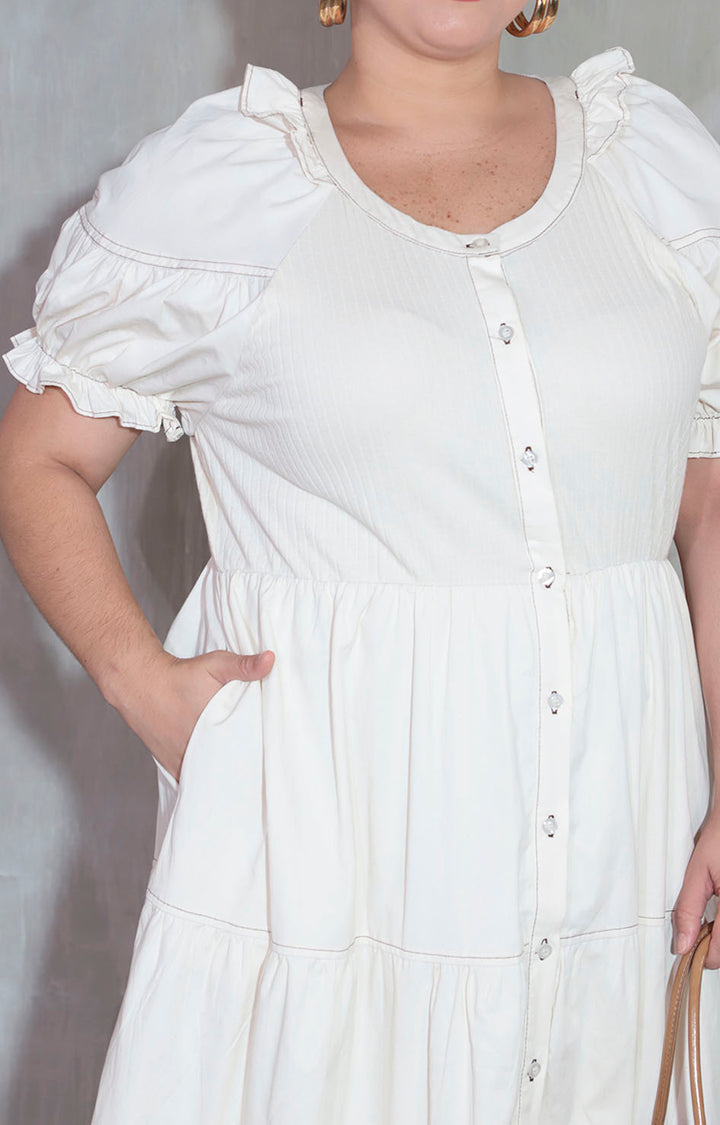 Vestido beige - VESTIDO XL Boutiquemirel 