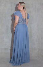 Vestido azul de gala - VESTIDO XL Boutiquemirel 