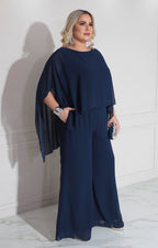 Palazzo de gala azul - VESTIDO XL Boutiquemirel 