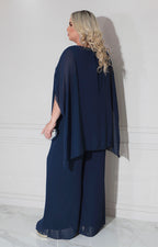 Palazzo de gala azul - VESTIDO XL Boutiquemirel 