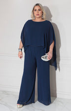 Palazzo de gala azul - VESTIDO XL Boutiquemirel 