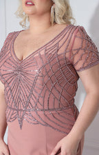 Vestido rosa de gala - VESTIDO XL Boutiquemirel 