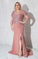 Vestido rosa de gala - VESTIDO XL Boutiquemirel 