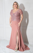 Vestido rosa de gala - VESTIDO XL Boutiquemirel 
