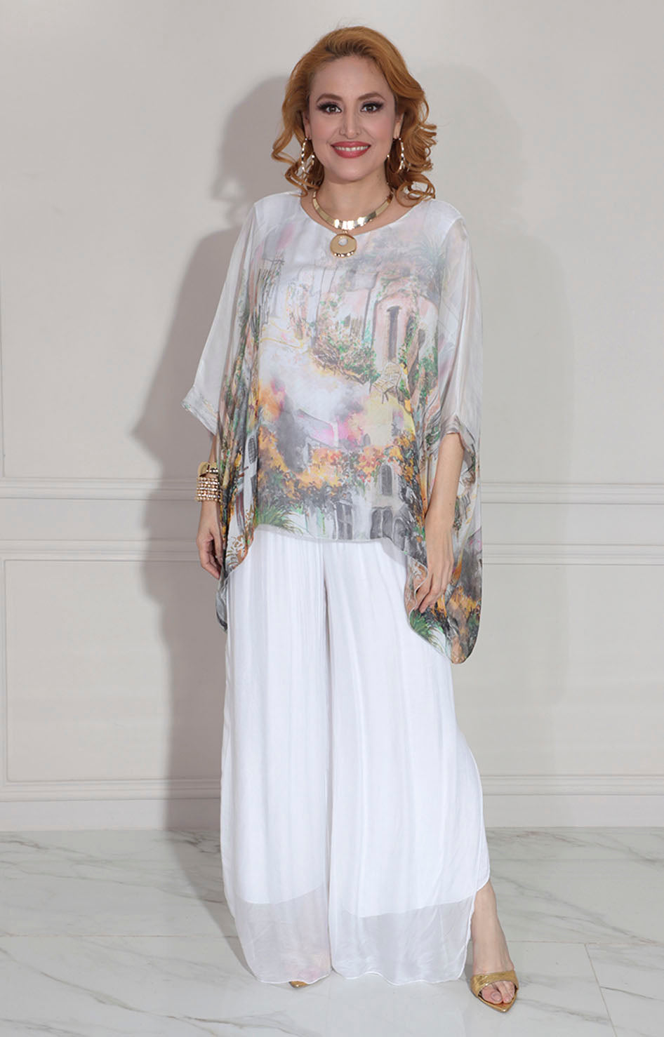 Conjunto de seda blanco - CONJUNTO Boutiquemirel 