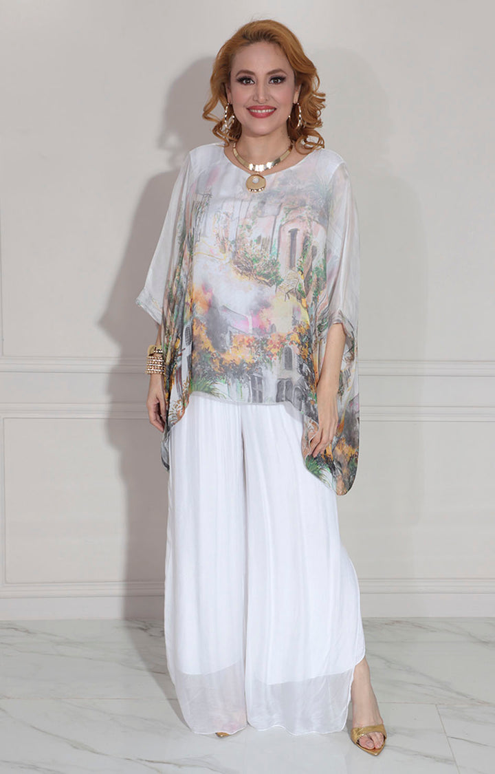 Conjunto de seda blanco - CONJUNTO Boutiquemirel 