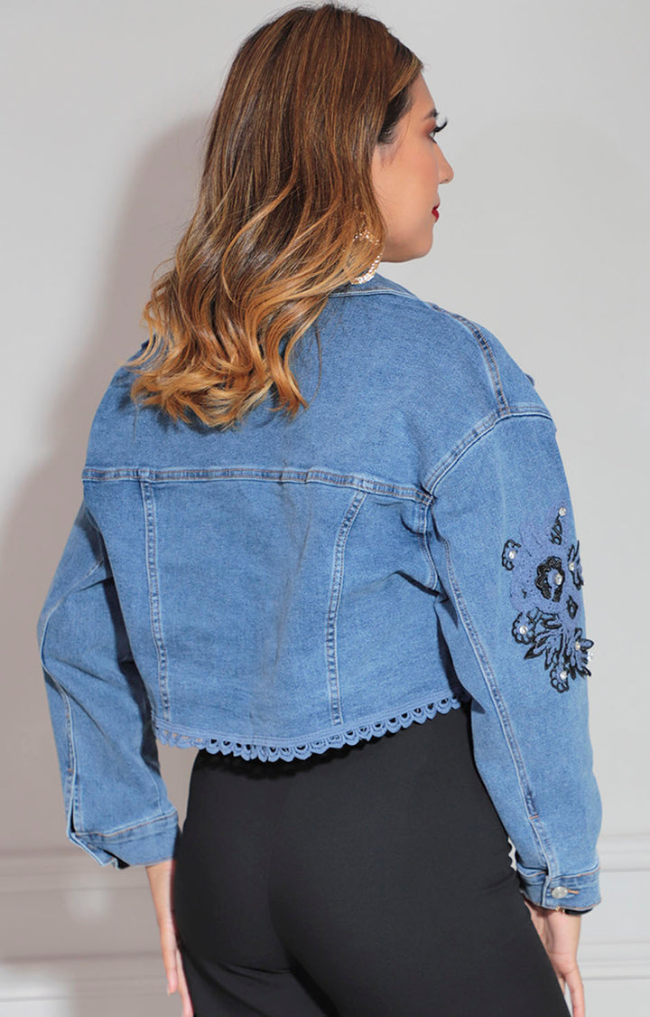 Chamarra de mezclilla