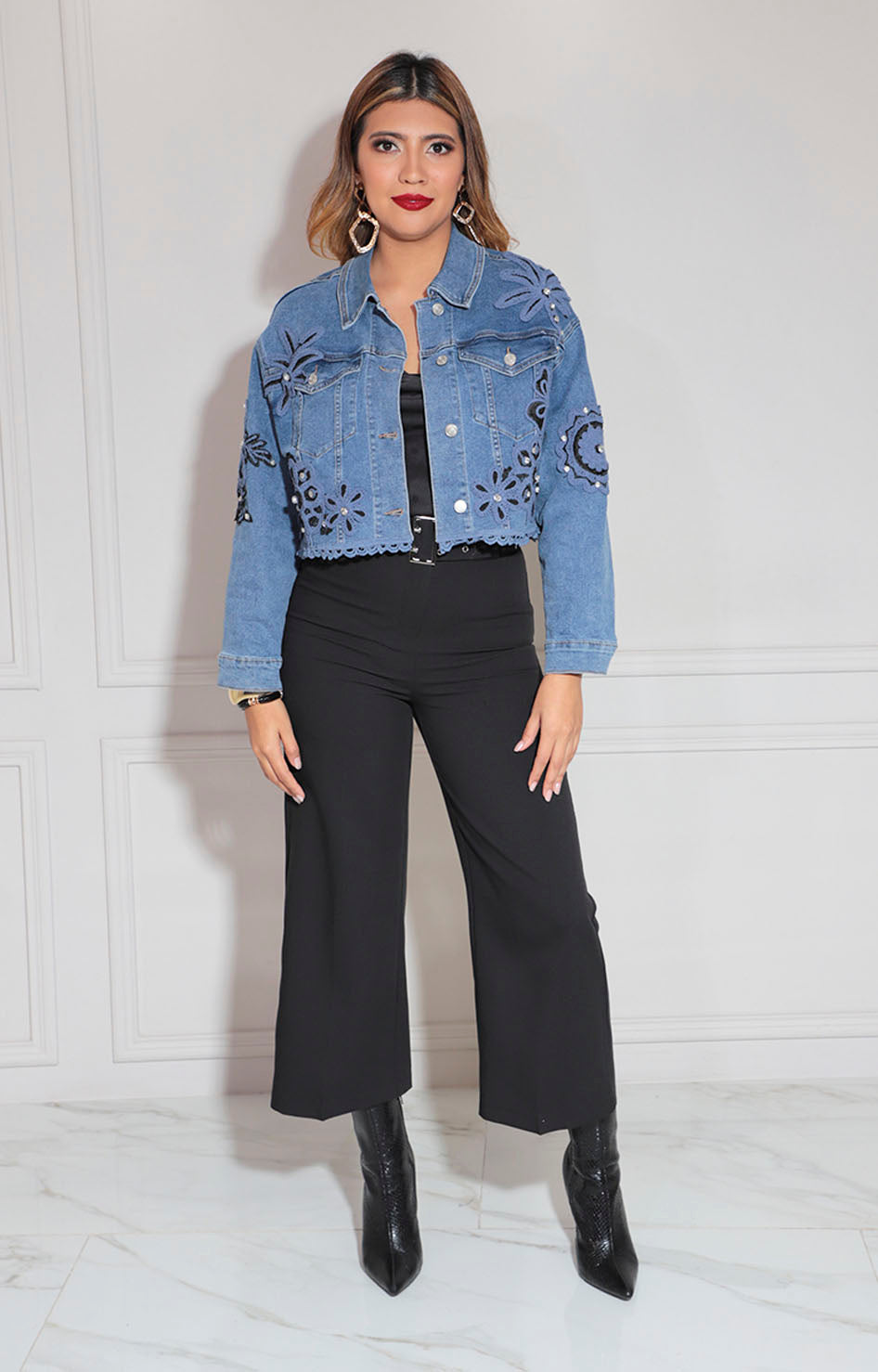 Chamarra de mezclilla